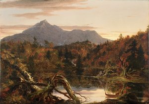 Autumn Twilight, Udsigt over Corway Peak, 1834